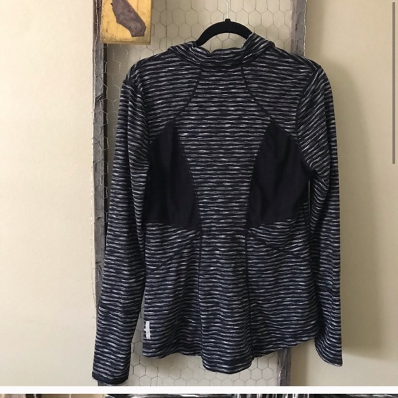 Zella Stamina Energy Stripe Mesh Panel Jacket XL - Picture 3 of 7